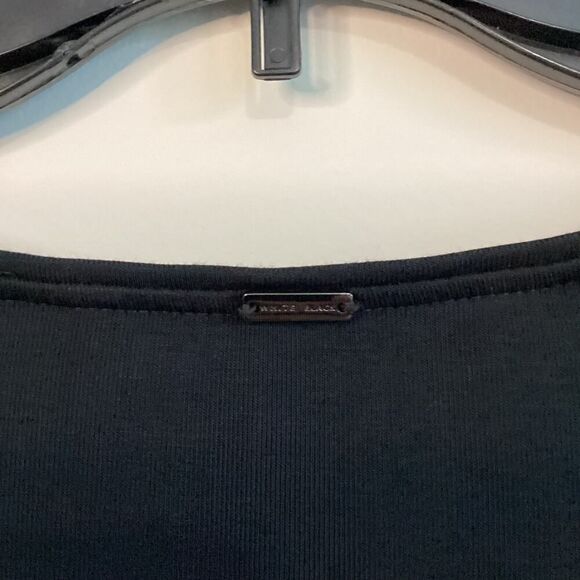 White House Black Market Black Bell Sleeve dress Size XS NWT - Picture 8 of 8